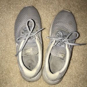 Nike Gray Tanjun Running Shoes